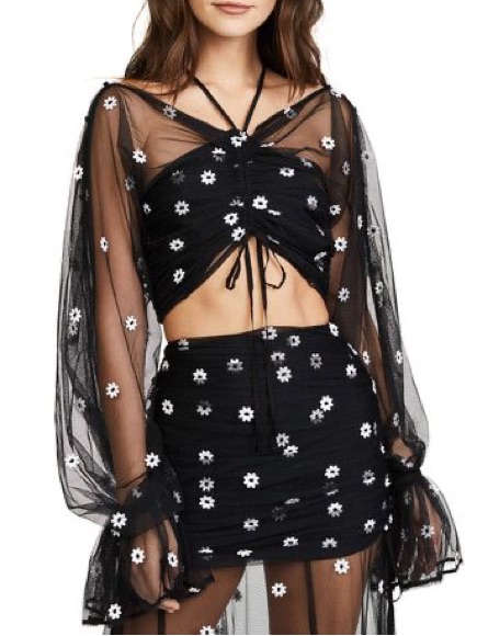 Alice Mccall You’re The One Daisy Mesh Top